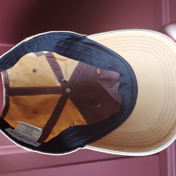 Carhartt Thrashed Light Tan Ball Cap - Picture 8 of 10